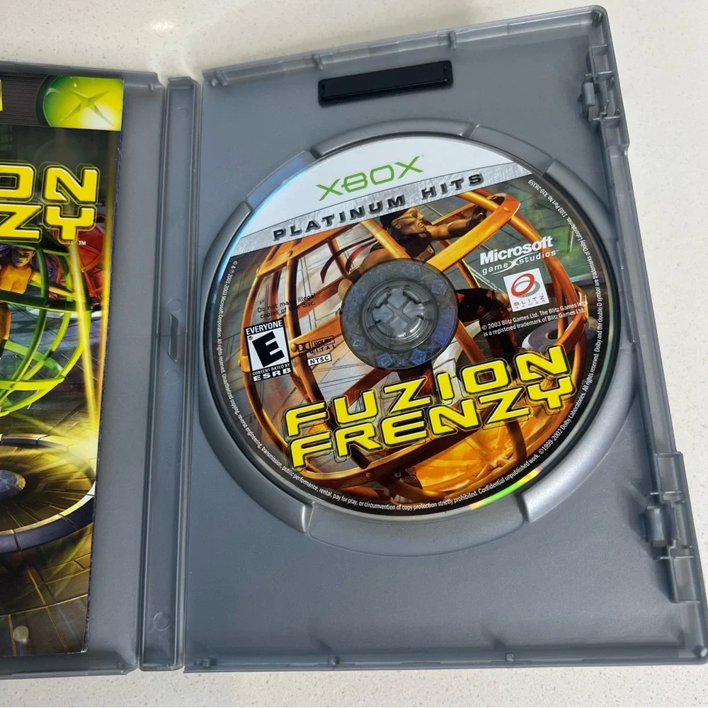 Xbox 360 Fuzion Frenzy video game